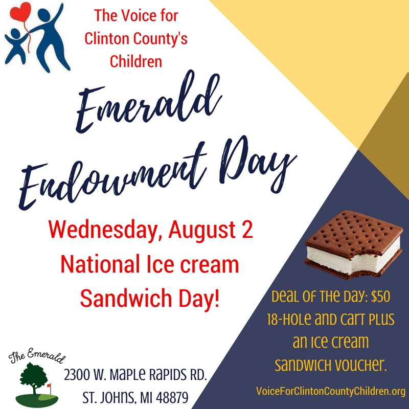emerald endowment day Social Media Post